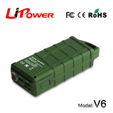 12000mAh 12v rc car battery Emergency Tool Kit Type mini power bank with clips